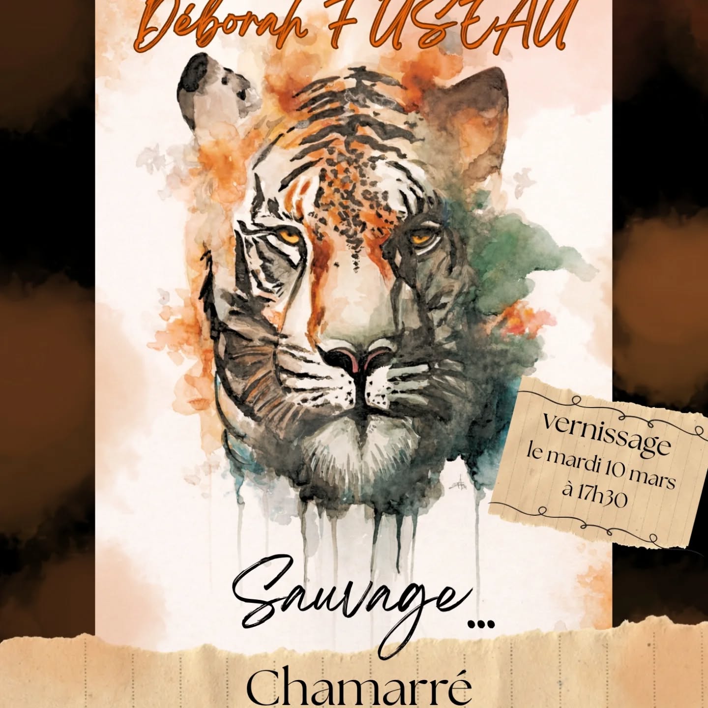 Vernissage de l'artiste Déborah Fuseau